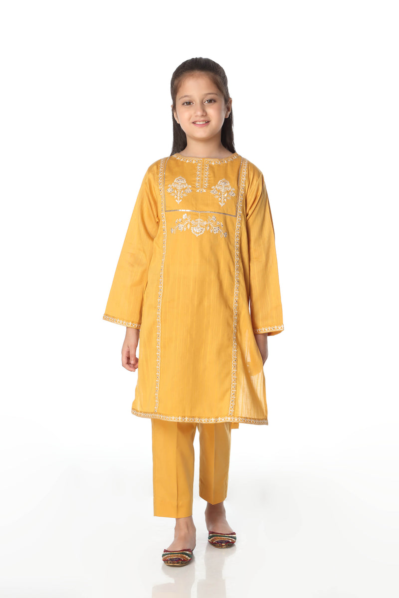 Embroidered Kameez, Trousers (GSK-524)