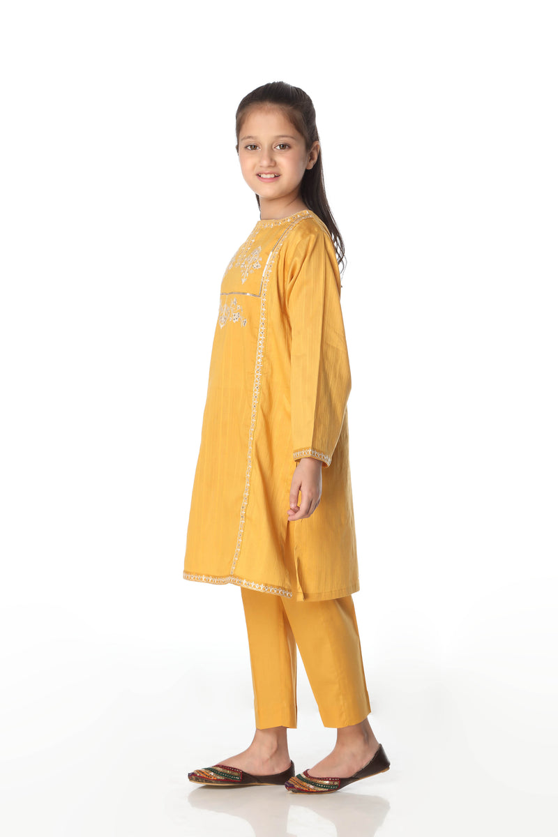 Embroidered Kameez, Trousers (GSK-524)