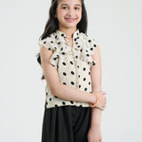 Embellished Top & Capri Pants (MMB-C54)