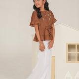 Embellished Top & Capri (MMB-C66)