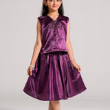 Embellished Top & Skirt (MMB-S63)