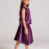 Embellished Top & Skirt (MMB-S63)