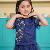 Embellished Top & Skirt (MMB-SS71)