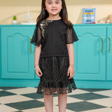 Embellished Top & Skirt (MMB-SS72)