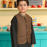 Boys Brown Waistcoat (MSBCWC-022)