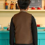 Boys Brown Waistcoat (MSBCWC-022)