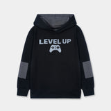 Pullover Hoodie With Sleeves Panels (MSBFU-09)