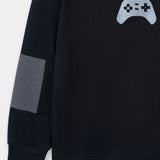 Pullover Hoodie With Sleeves Panels (MSBFU-09)