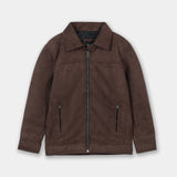 Sueded Leather Jacket (MSBJK-04)