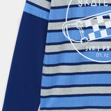 Extended Sleeve Graphic T-Shirt (MSBKTJ-101)