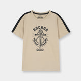 Graphic T-Shirt With Panel (MSBKTJ-106)