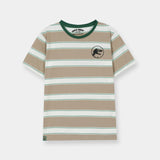 Dino Yarn-Dyed Graphic T-Shirt (MSBKTJ-107)