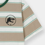 Dino Yarn-Dyed Graphic T-Shirt (MSBKTJ-107)