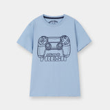 Play Station Controller Graphic T-Shirt (MSBKTJ-115)
