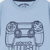 Play Station Controller Graphic T-Shirt (MSBKTJ-115)