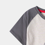 Raglan T Sleeve Graphic T-Shirt (MSBKTJ-65)