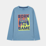 Long Sleeve Graphic T-Shirt (MSBKTJ-98)