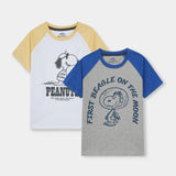 Graphic T-Shirts (Pack Of 2) (MSBKTPJ-35)
