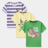 T-Shirt (Pack Of 3) (MSBKTPJ-39)