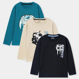 T-Shirts (Pack Of 3) (MSBKTPJ-41)