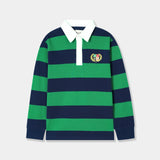 Stripe Rugby Polo T-Shirt (MSBRUGBY-03)