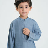 Kurta With Embroidery & Trousers (MSFBSK-871)