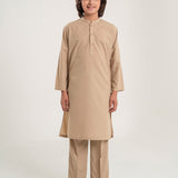 Kurta With Embroidery & Trousers (MSFBSK-874)