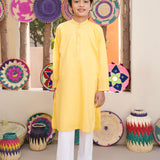 Mustard Embroidery Kurta (KZ-526)