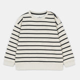 Yarn Dyed Drop Shoulder Sweatshirt With Button Detail (MSGFT-06)