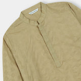 Khaki Embroidery Kurta (MSKZ-034)