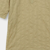 Khaki Embroidery Kurta (MSKZ-034)