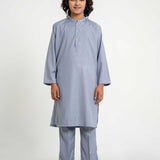 Grey Kurta Set (MSKZB-024)