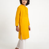 Mustard Kurta (MSKZB-26)