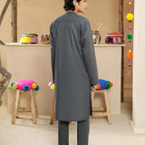 Charcoal Kurta Set (MSKZBS-01)