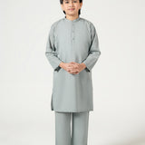 Boys Sage Kurta Trousers Set (MSKZBS-09)