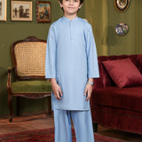 Boys Sky Kurta Shalwar Set (MSKZS-11A)