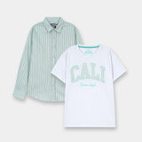 Boys Shirt And T-Shirt Pack (MSSST-27)