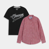 Shirt & T-Shirt Set (MSSST-30)