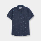 Short Sleeve Embroidered Shirt (MSWBS-35)