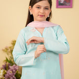Embroidered Kameez & Trousers With Dupatta (GSK-612)