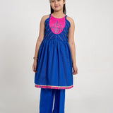 Embroidered Rangeen Kurti Set (RGKS-08)