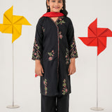 Embroidered Kameez & Trousers With Dupatta (RGKS-43)