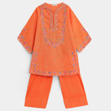 Embroidered Kurti With Shalwar (RGKS-54A)