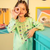 Embroidered Kameez With Trousers (RGKS2-02)