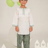 Emb, Kameez With Shalwar (SEDGKS-02)