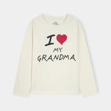 Grandparents Day ( Grand Mother ) Graphic T -Shirt  (SEKT-28)