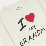 Grandparents Day ( Grand Mother ) Graphic T -Shirt  (SEKT-28)