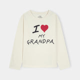 Grandparents Day( Grand Father )Graphic T -Shirt  (SEKT-29)