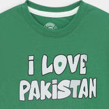 14Th August Fancy Glitter Flag T-Shirt (SEKT-52)