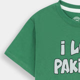 14Th August Fancy Glitter Flag T-Shirt (SEKT-52)